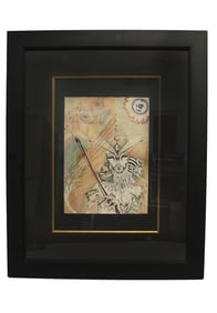 J. MICHA NELSON ORIGINAL ART " MASTER PEACE BRAINCHILD"