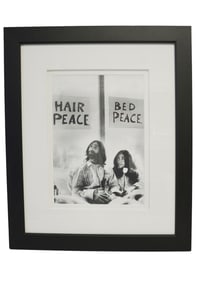 JOHN LENNON YOKO ONO "GIVE PEACE A CHANCE" ARTIST PROOF PHOTO