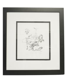 JERRY GARCIA ART "NEVER SWAT A FLY" LITHOGRAPH