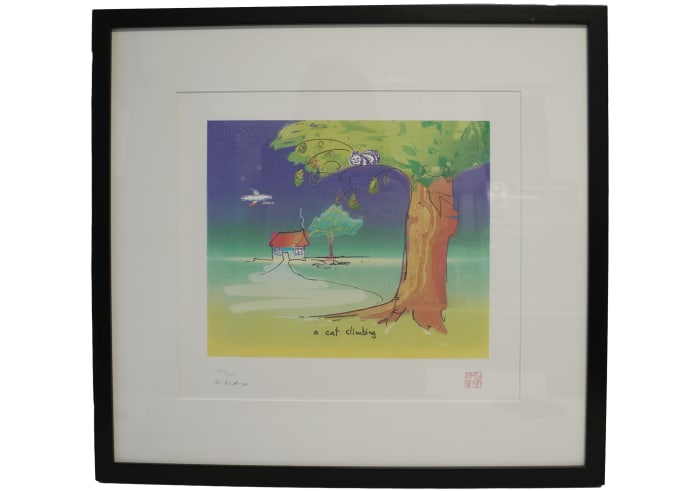 John Lennon & Family Lithograph