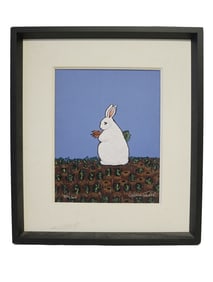 GRACE SLICK SIGNED LITHOGRAPH "CARROTS"