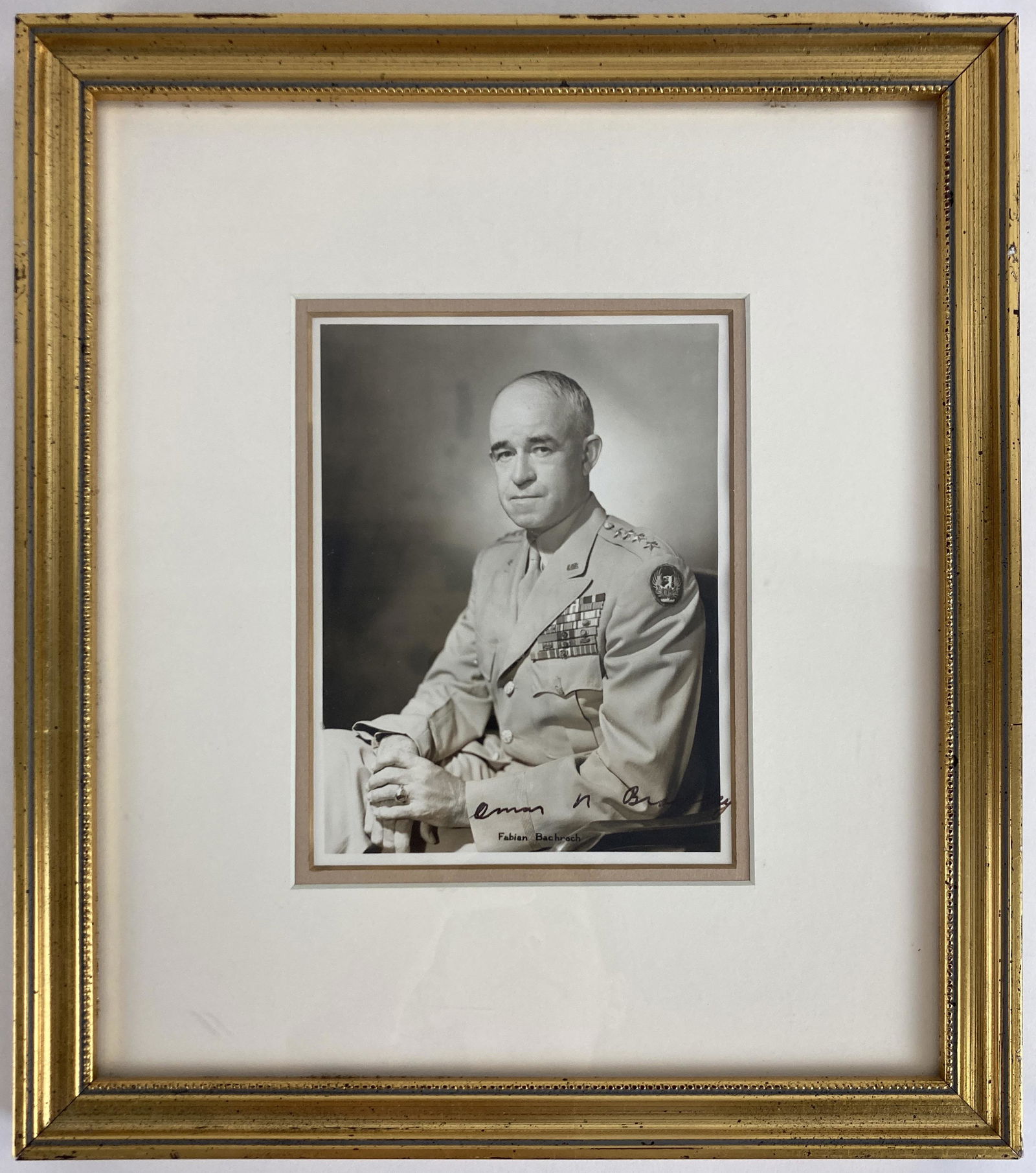 Gen. Omar N. Bradley Signed Photograph (1 of 2)