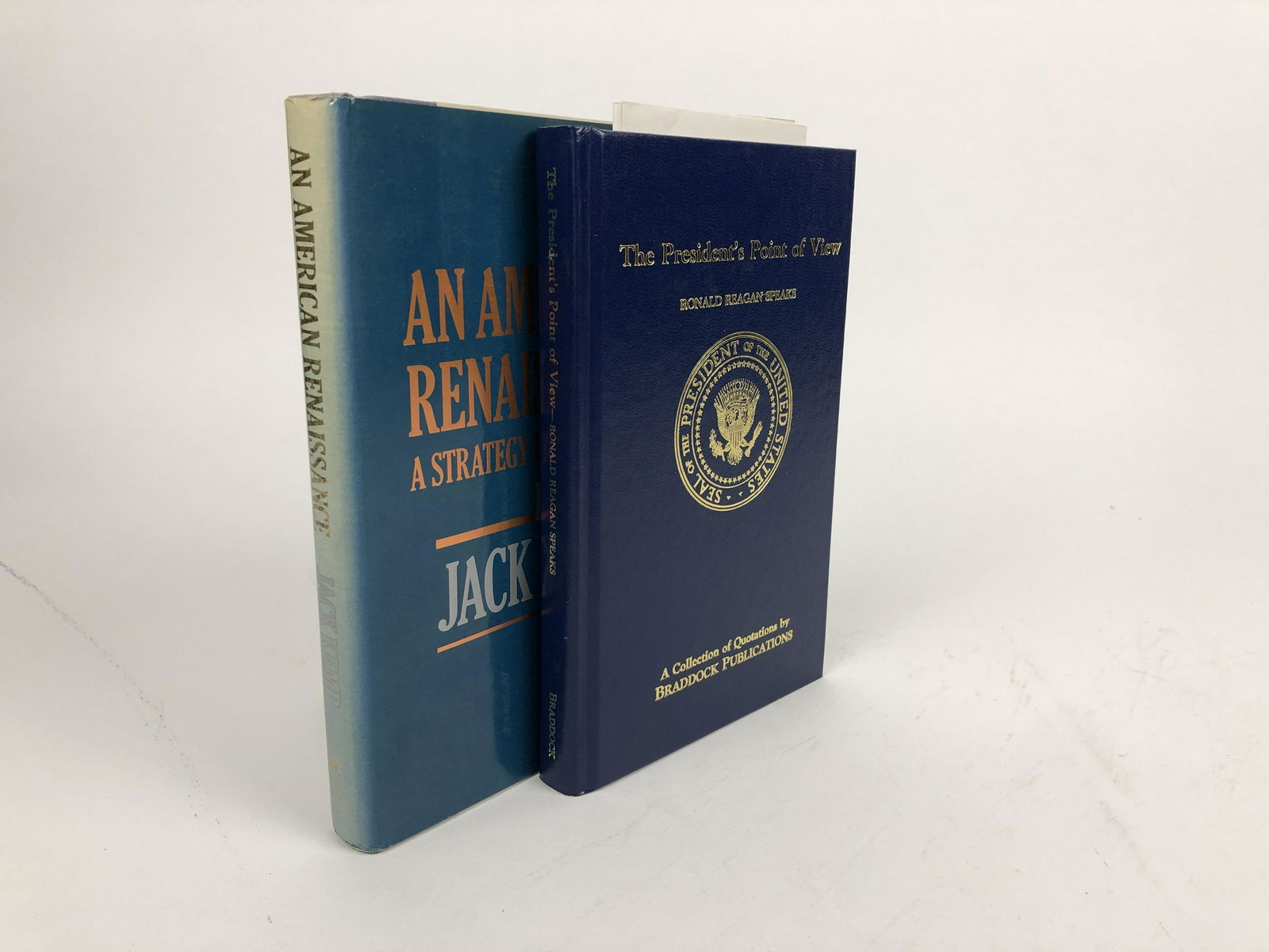 Ronald Reagan and Jack Kemp Signed Books (1 of 2)