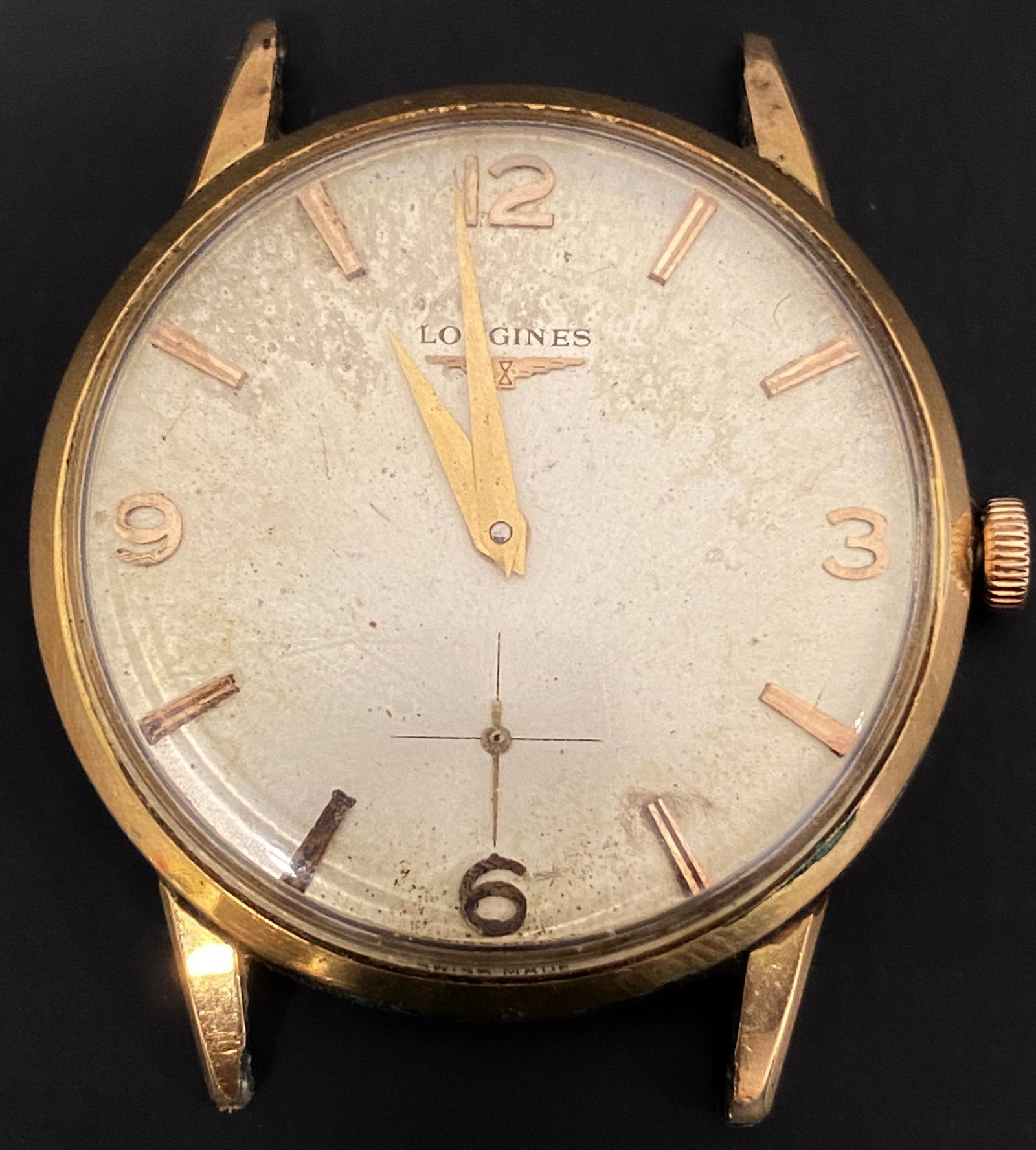 VINTAGE LONGINES CAL. 30L GOLD FILLED WIND-UP MEN'S WATCH: VINTAGE LONGINES CAL. 30L GOLD FILLED WIND-UP MEN'S WATCH The watch is pre-owned and runs. Diameter: 36mm (without the crown) *We can't garantee that the watch keeps accurate time, it wasn't tested lo