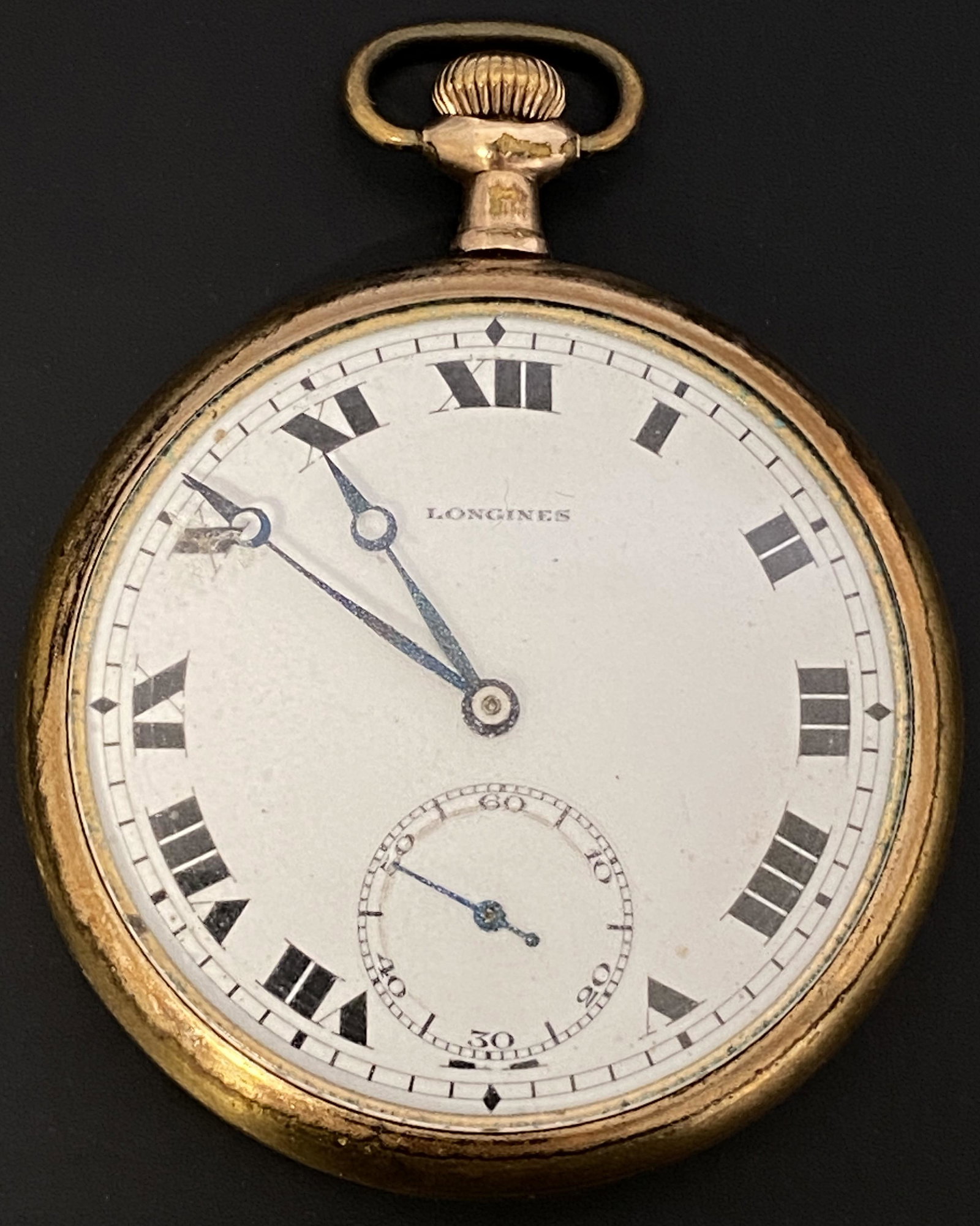 ANTIQUE LONGINES 15 JEWELS GOLD FILLED POCKET WATCH: ANTIQUE LONGINES 15 JEWELS GOLD FILLED POCKET WATCH The watch is pre-owned and runs. Diameter: 1 3/4 in *We can't garantee that the watch keeps accurate time, it wasn't tested long enough* SHIPPING FE
