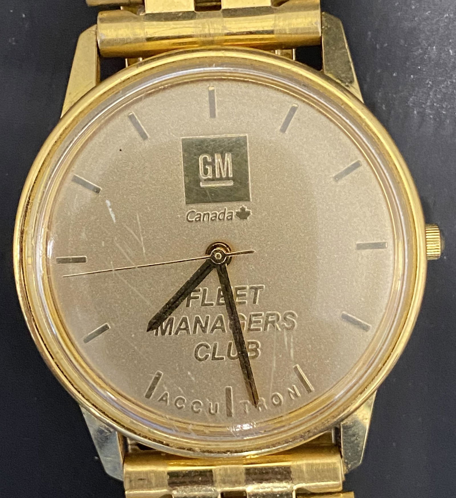 VINTAGE BULOVA ACCUTRON GM BATTERY MEN'S WATCH (0357) on Jun 21, 2022