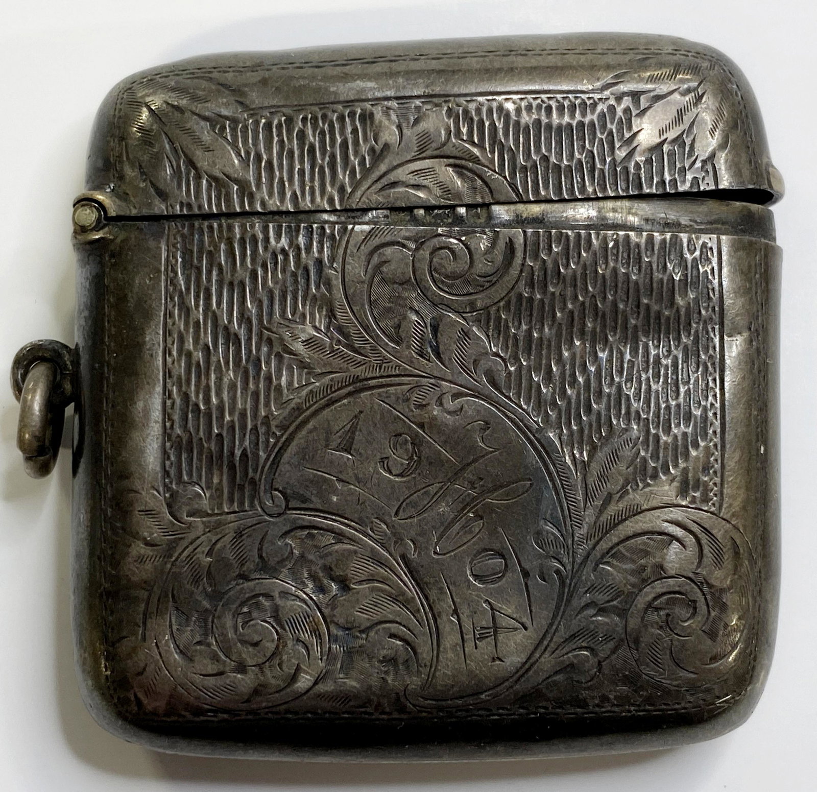 VINTAGE 925 STERLING SILVER MATCH BOX (1 of 5)