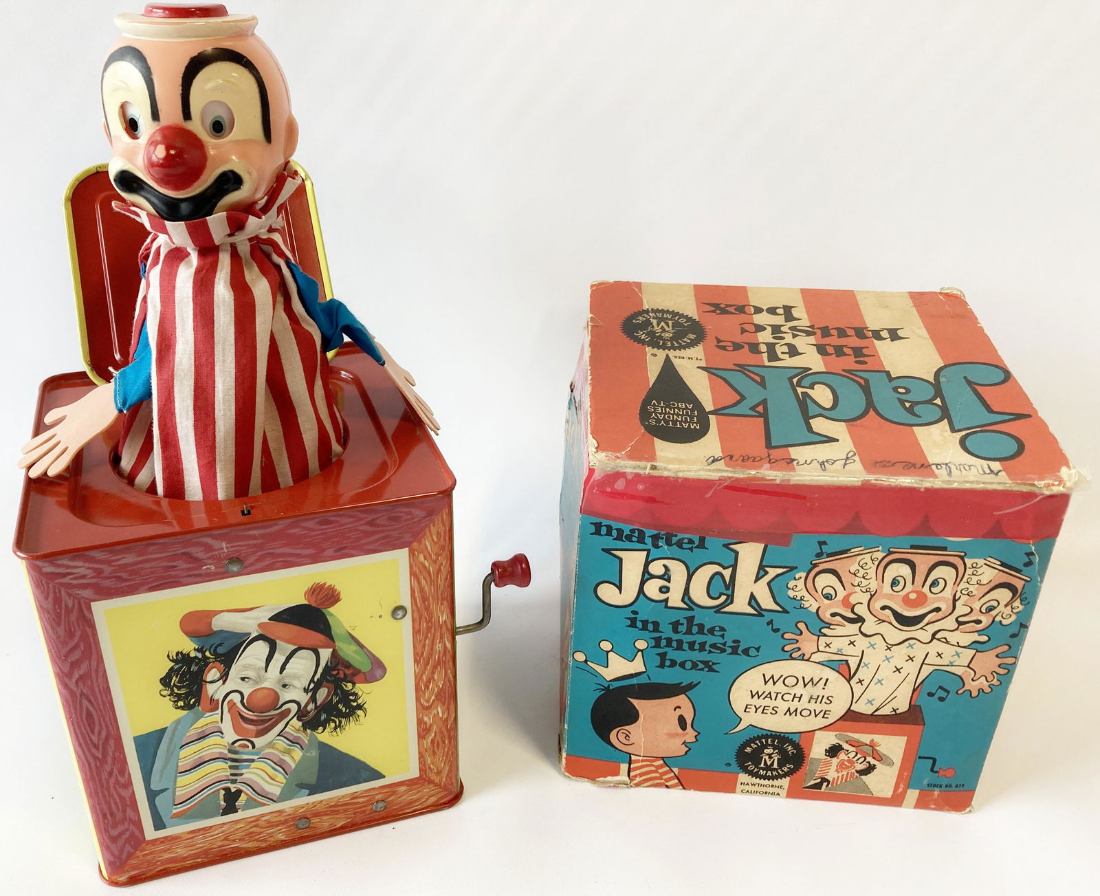 1950'S MATTEL JACK IN THE MUSIC BOX (1 of 8)