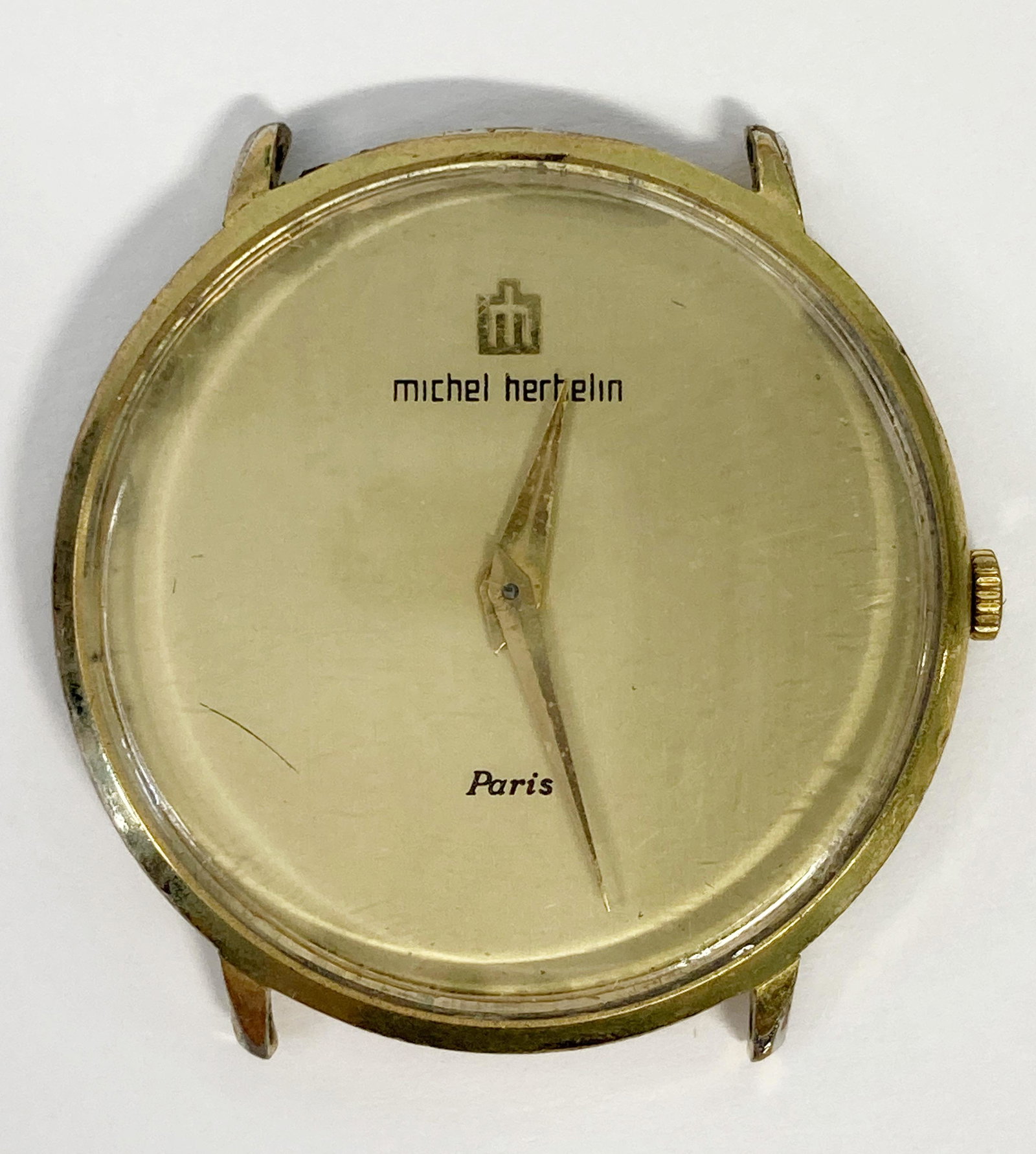 VINTAGE MICHEL HERBELIN WIND-UP MEN'S WATCH (1 of 4)
