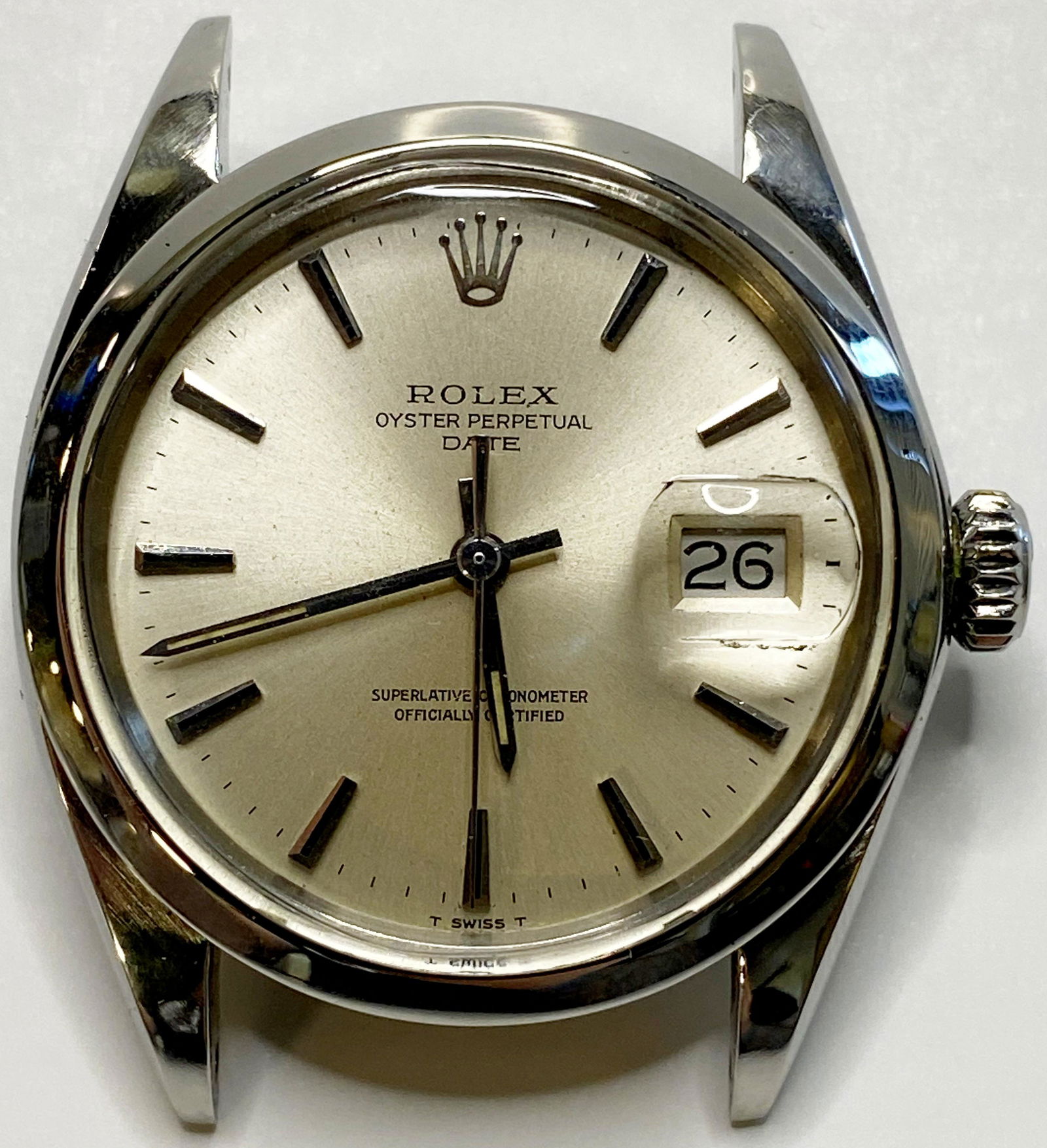 VINTAGE ROLEX OYSTER DATE AUTOMATIC MENS WATCH REF. 5700 (1 of 12)