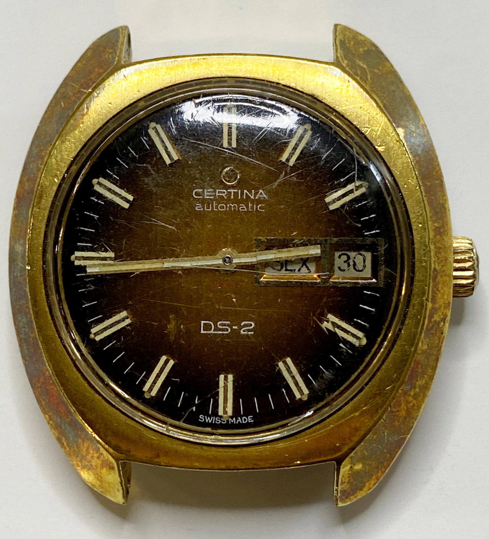 VINTAGE CERTINA DS-2 GOLD-FILLED AUTOMATIC MEN'S WATCH (1 of 6)