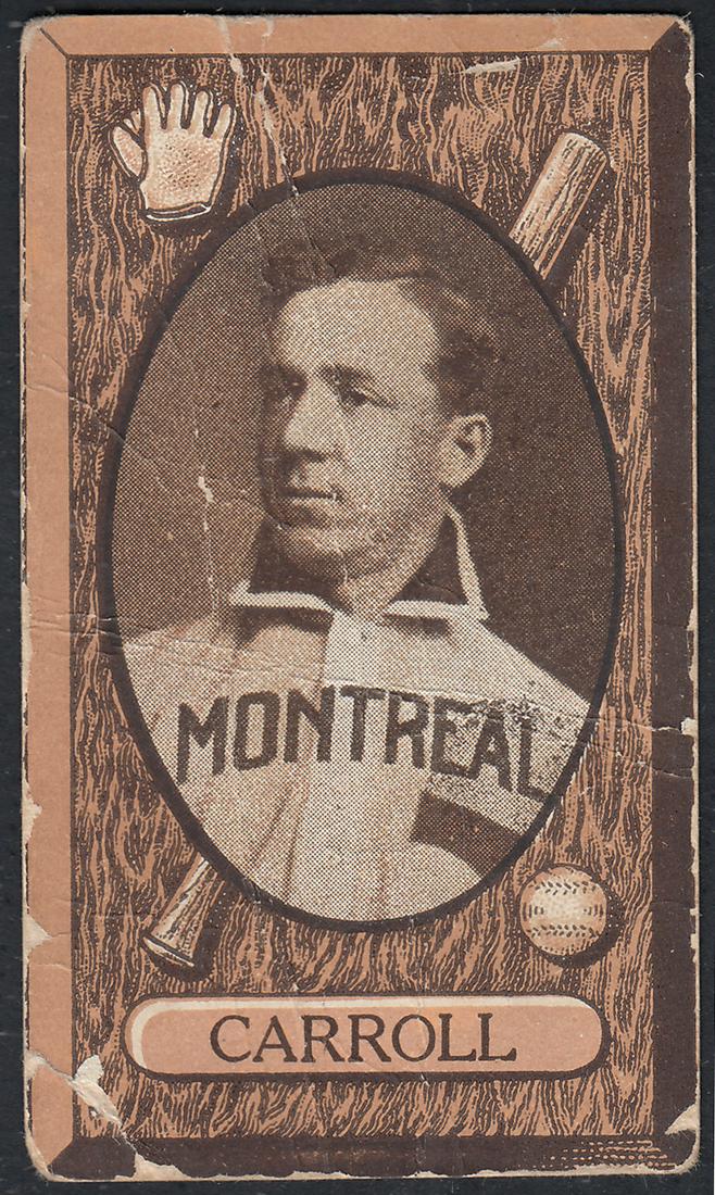 1912 C46 IMPERIAL TOBACCO BASEBALL CARD #39 S. CARROLL (1 of 2)