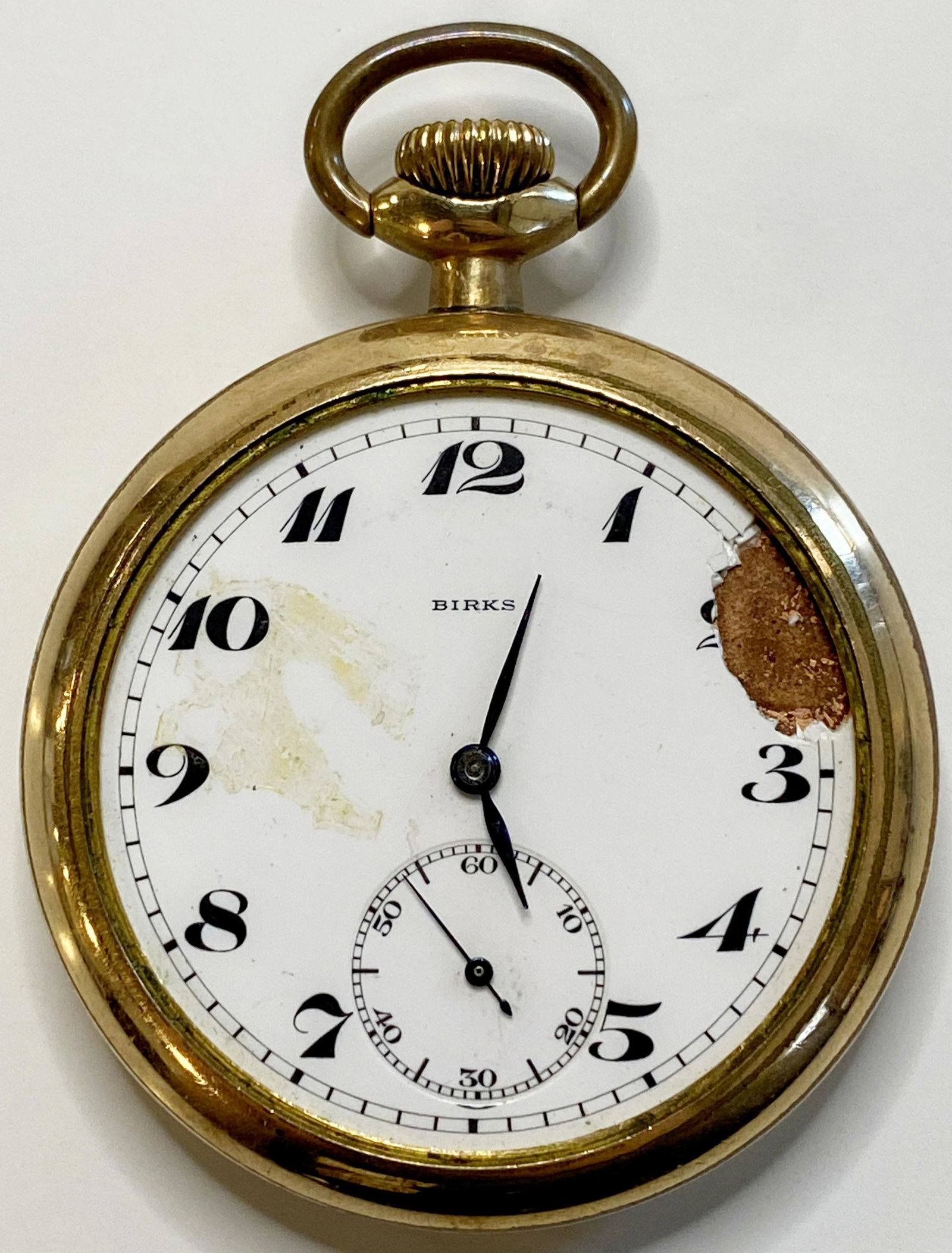 Birks pocket online watch
