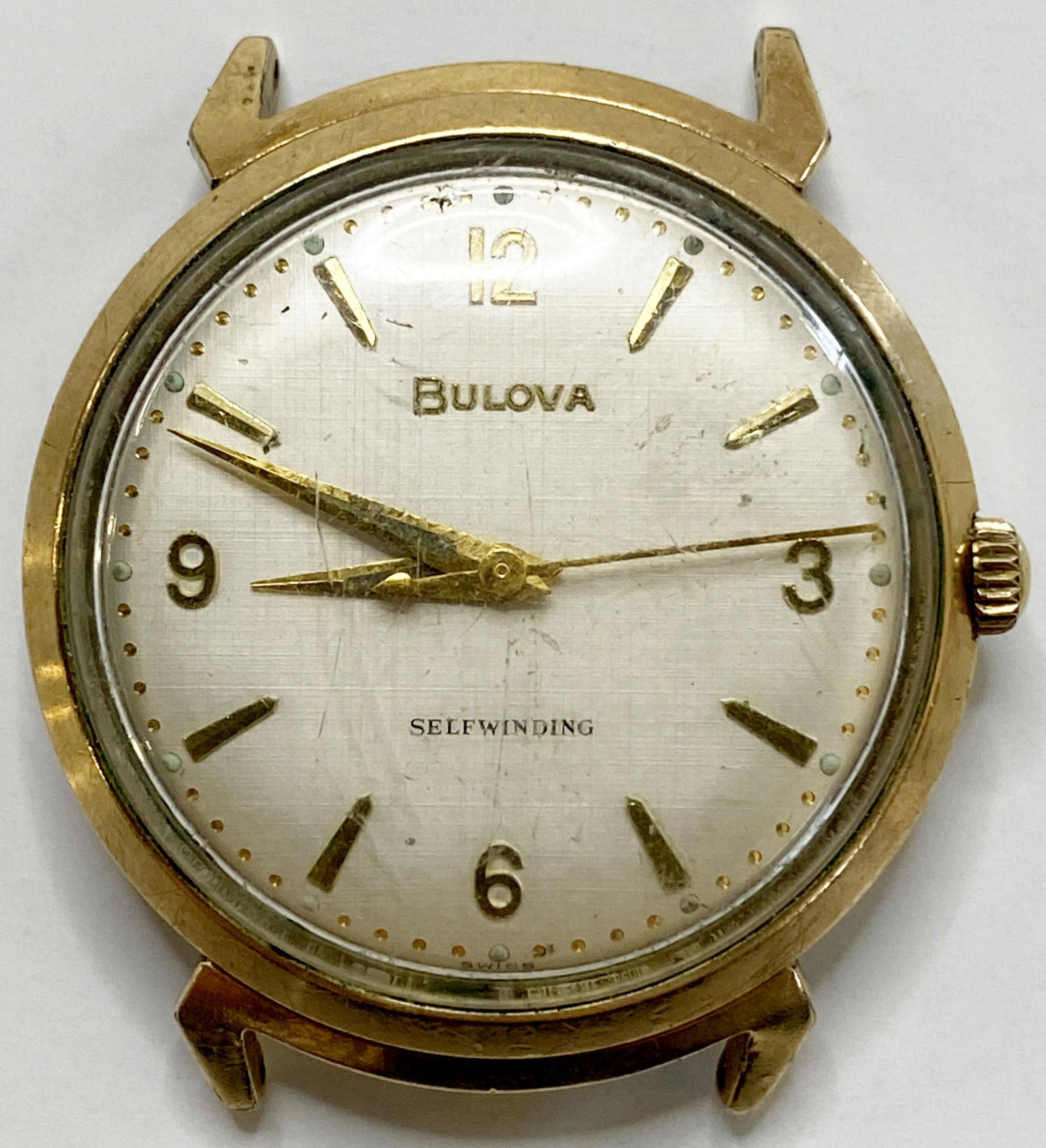 Vintage Bulova Gold Filled Automatic Mens Watch