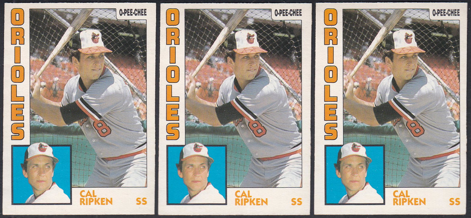 1984 O-PEE-CHEE BASEBALL CARD LOT OF 400 (1 of 7)