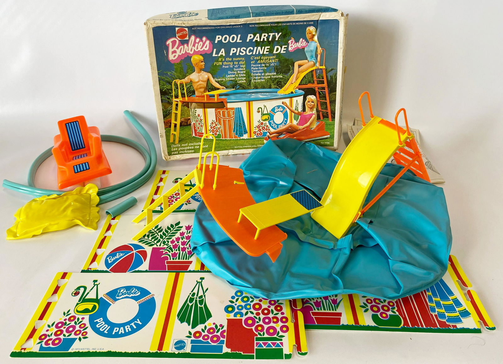 Barbie pool party set deals
