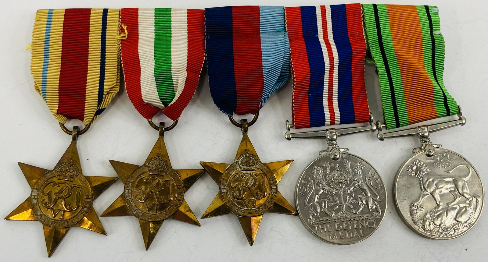 1939-45 WW2 CANADA ARMY MEDALS GROUP OF 5 (1 of 11)