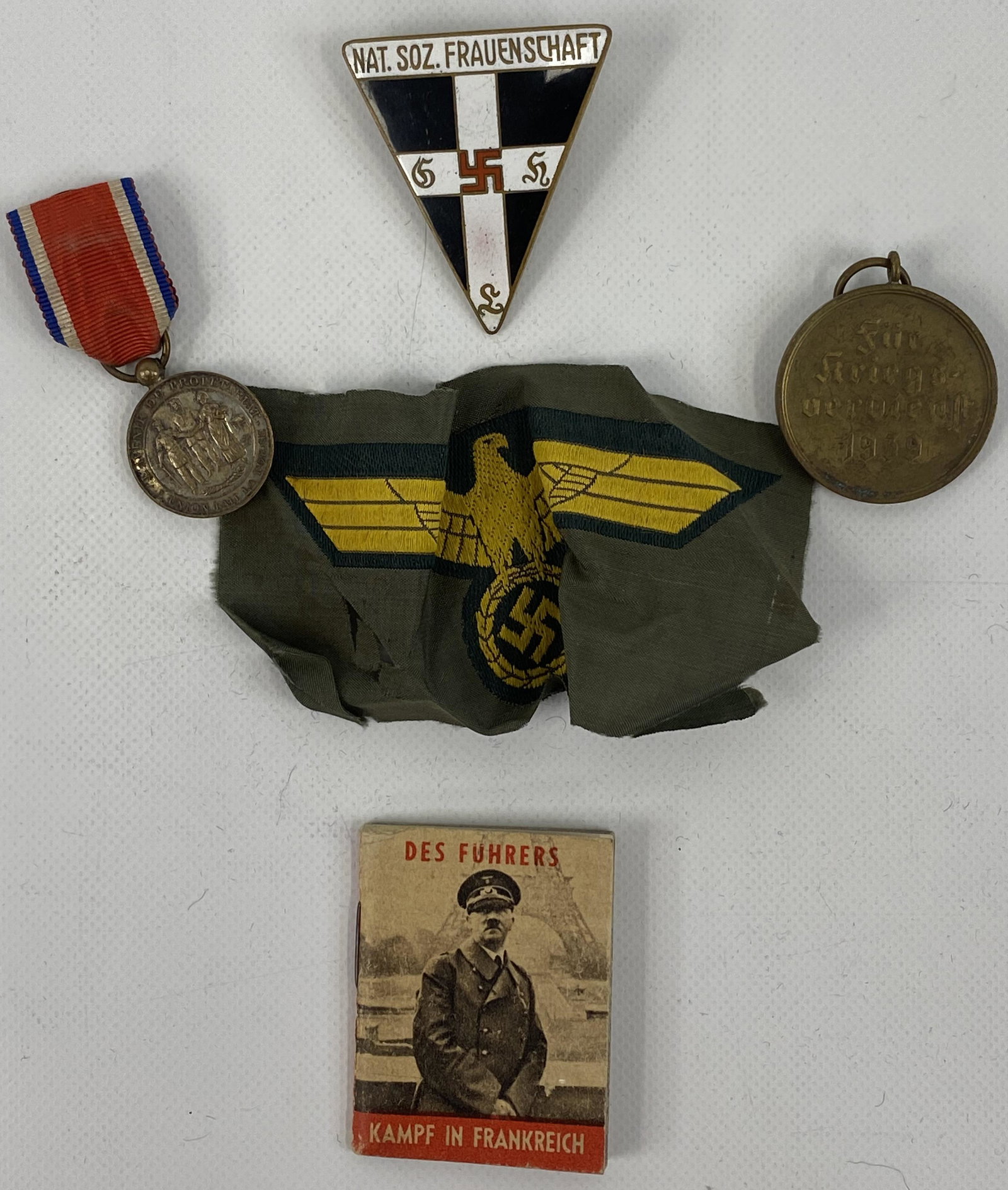 1939-45 WW2 GERMAN MEDAL, BADGE & OTHERS LOT OF 5 (1 of 16)