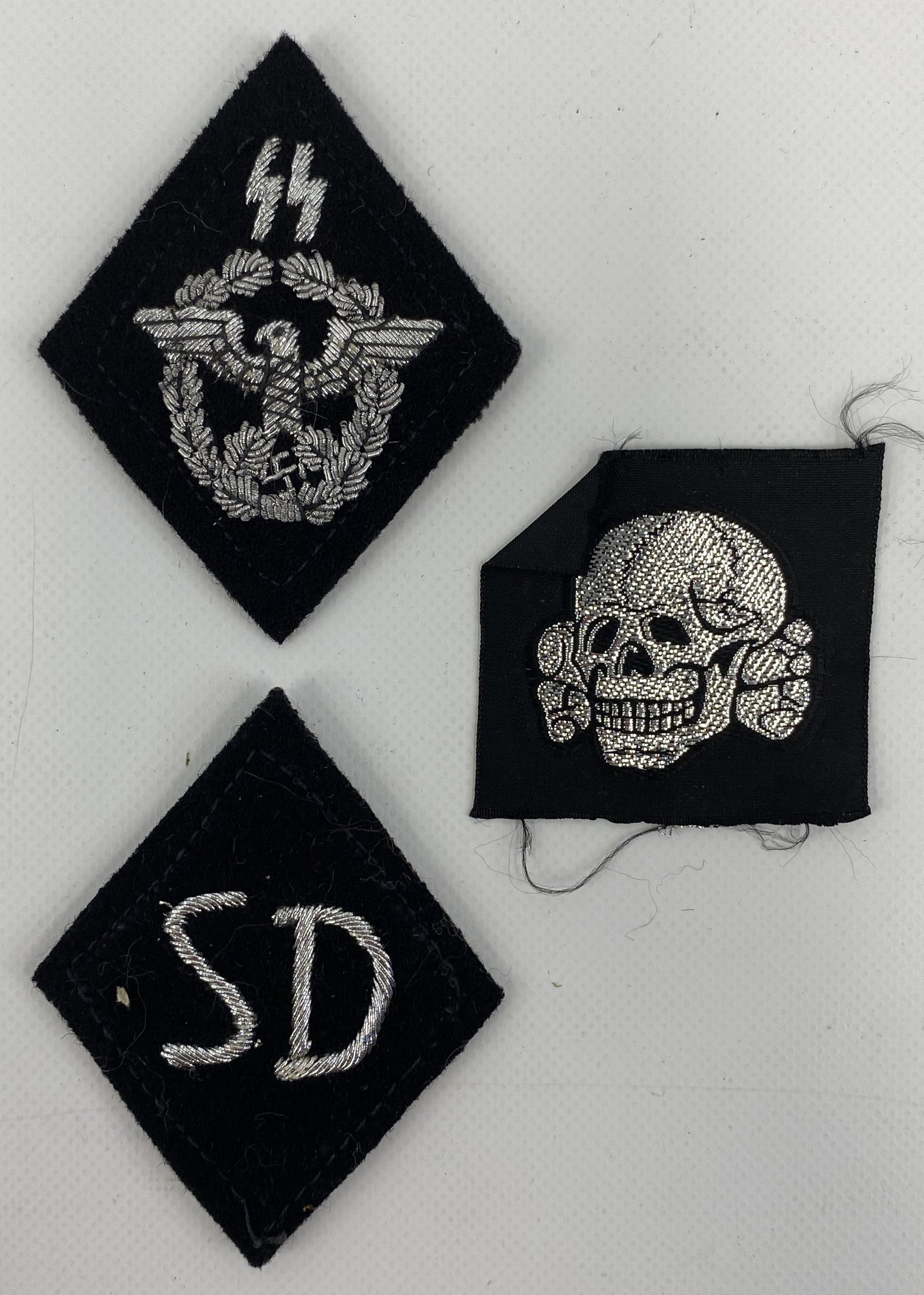 1939-45 WW2 GERMAN COLLAR TABS LOT OF 3 (1 of 5)
