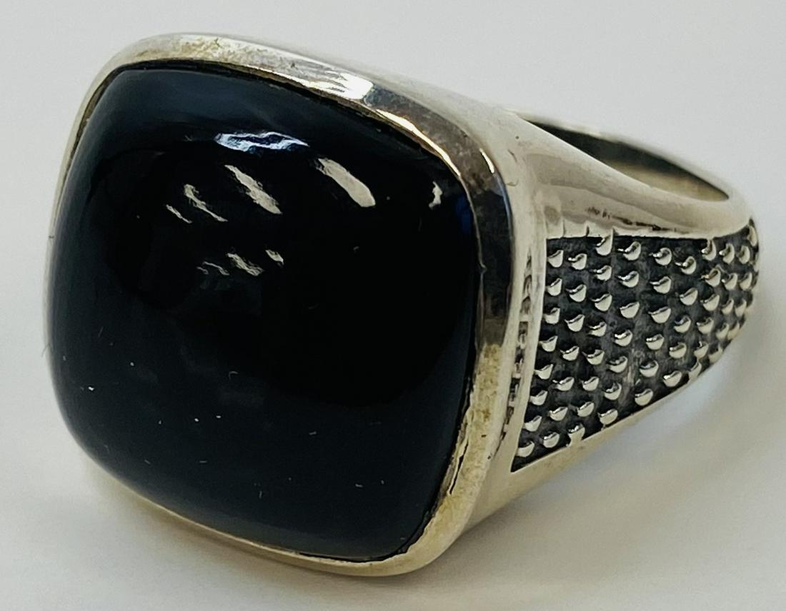 VINTAGE STERLING SILVER RING ONYX Mar 15, 2023 Les Collectibles in Quebec