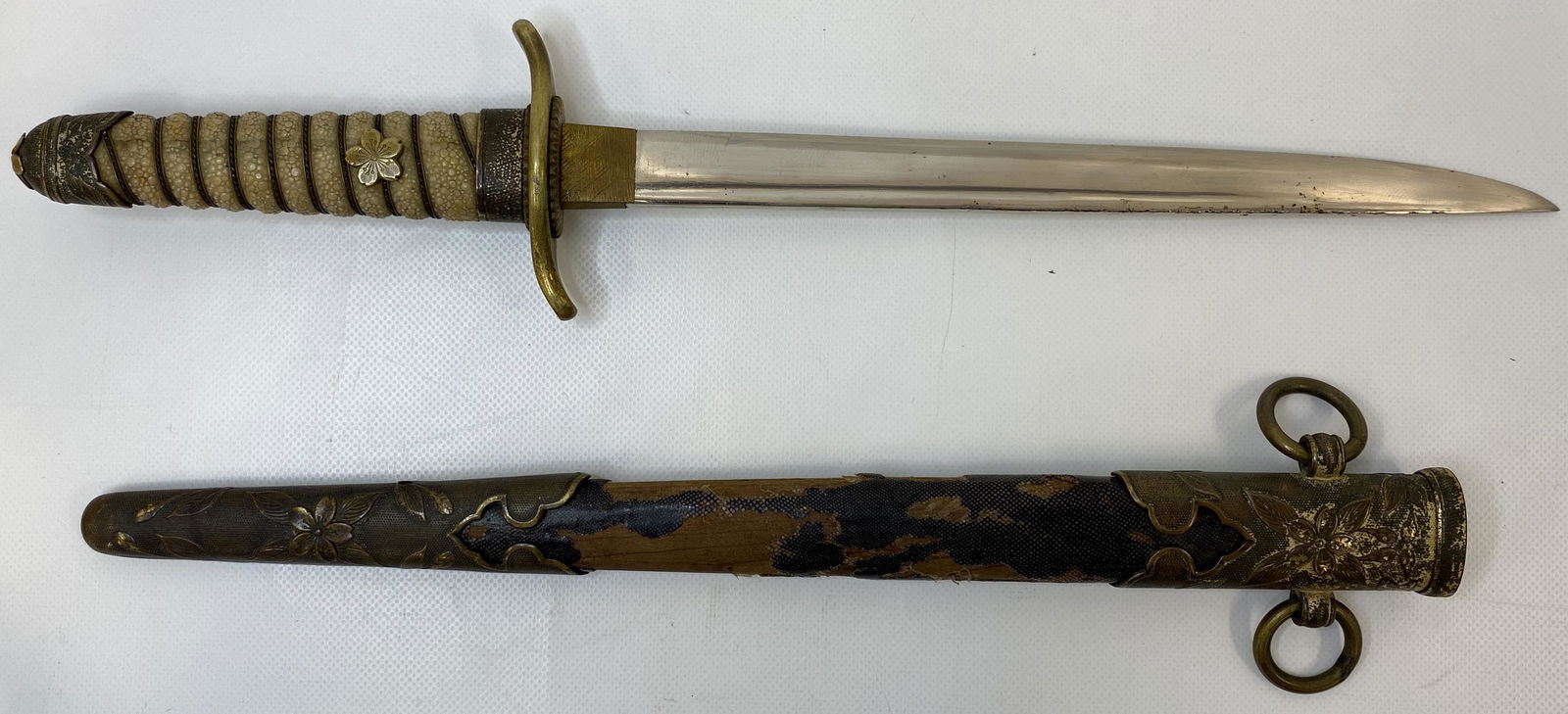 1939-45 WW2 JAPAN NAVAL OFFICER'S DAGGER (1 of 10)