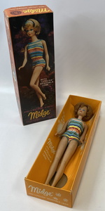 Vintage Barbie 1964 Allan & Midge première édition ( MIB ) Fabriqué en  Japon