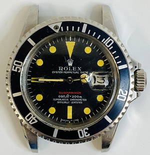 ROLEX SUBMARINER AUTOMATIC MEN'S WATCH REF.1680 & BOX: ROLEX SUBMARINER AUTOMATIC MEN'S WATCH REF.1680 & BOXCondition: Pre-ownedDiameter: 43 mm*We can't garantee that the watch keeps accurate time, it wasn't tested long enough* SHIPPING FEECANADA 50.00$ 