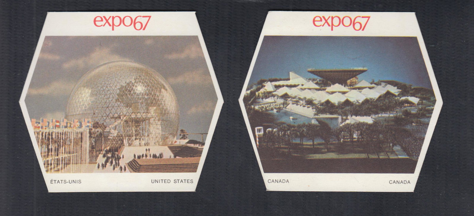 1967 MOLSON MONTREAL EXPO'S CARDS FULL SET 45/45: 1967 MOLSON MONTREAL EXPO'S CARDS FULL SET 45/45 The lot is pre-owned. SHIPPING FEE CANADA 6.00$ USA 6.00$ Combined shipping is available for an extra fee, but only on items won on the same date. *All