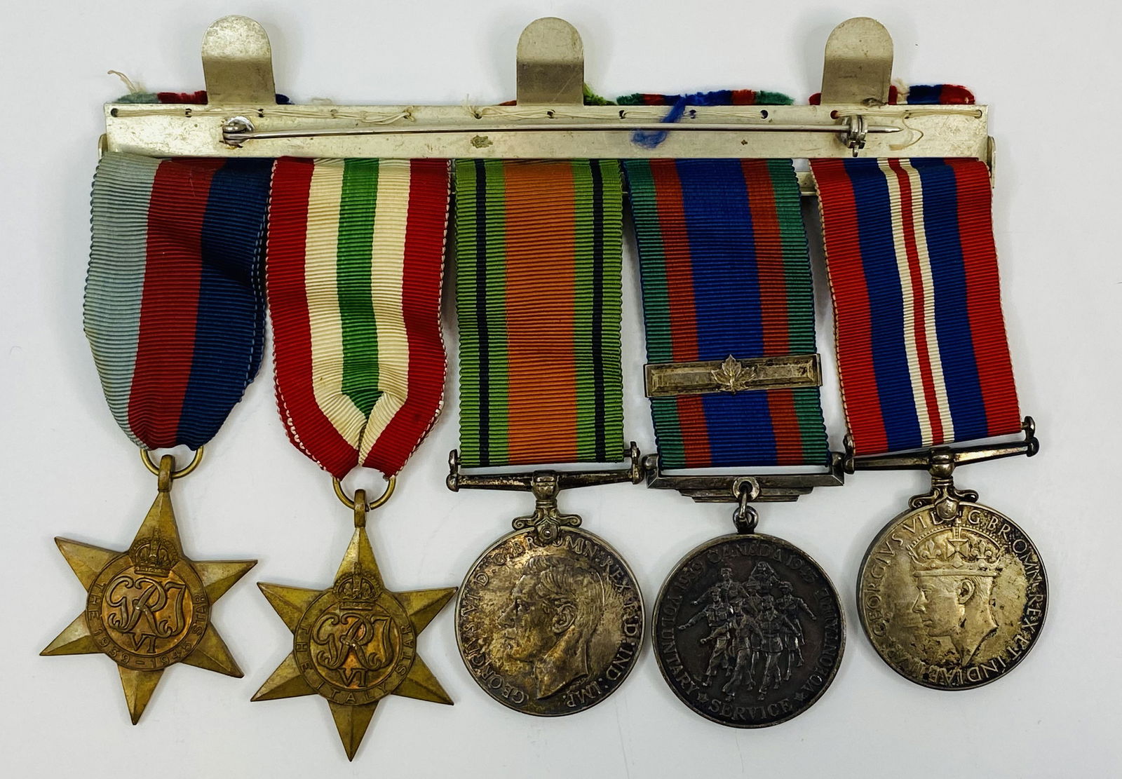 1939-45 WW2 CANADA MEDALS GROUP OF 5 (1 of 2)