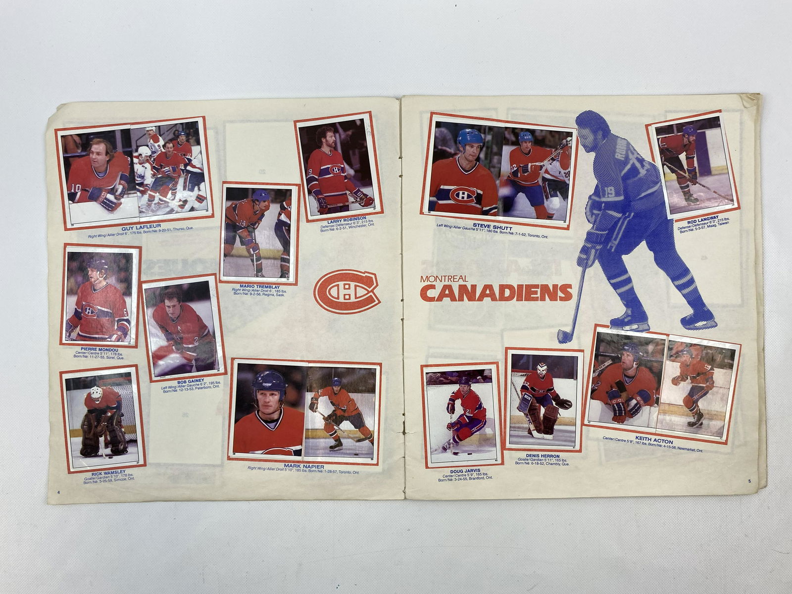 1982-83 O-PEE-CHEE NHL STICKERS NEAR SET 262/263 (1 of 7)