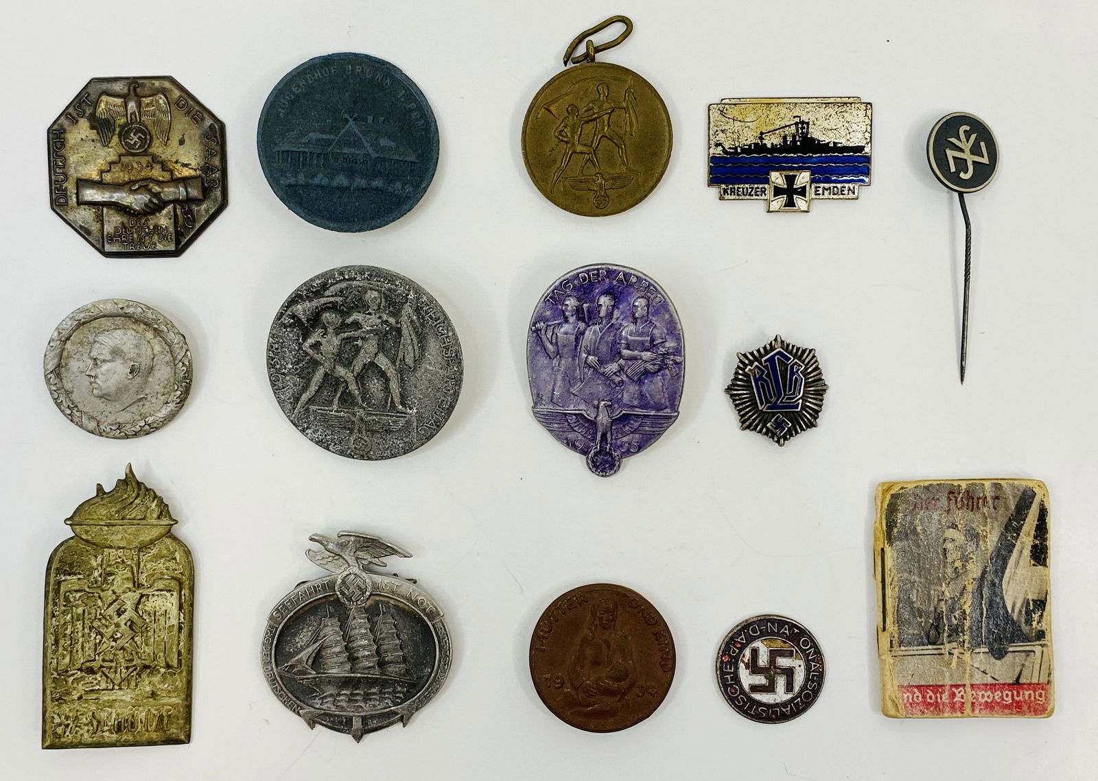 1939-45 WW2 GERMAN BADGES LOT OF 15 (1 of 9)