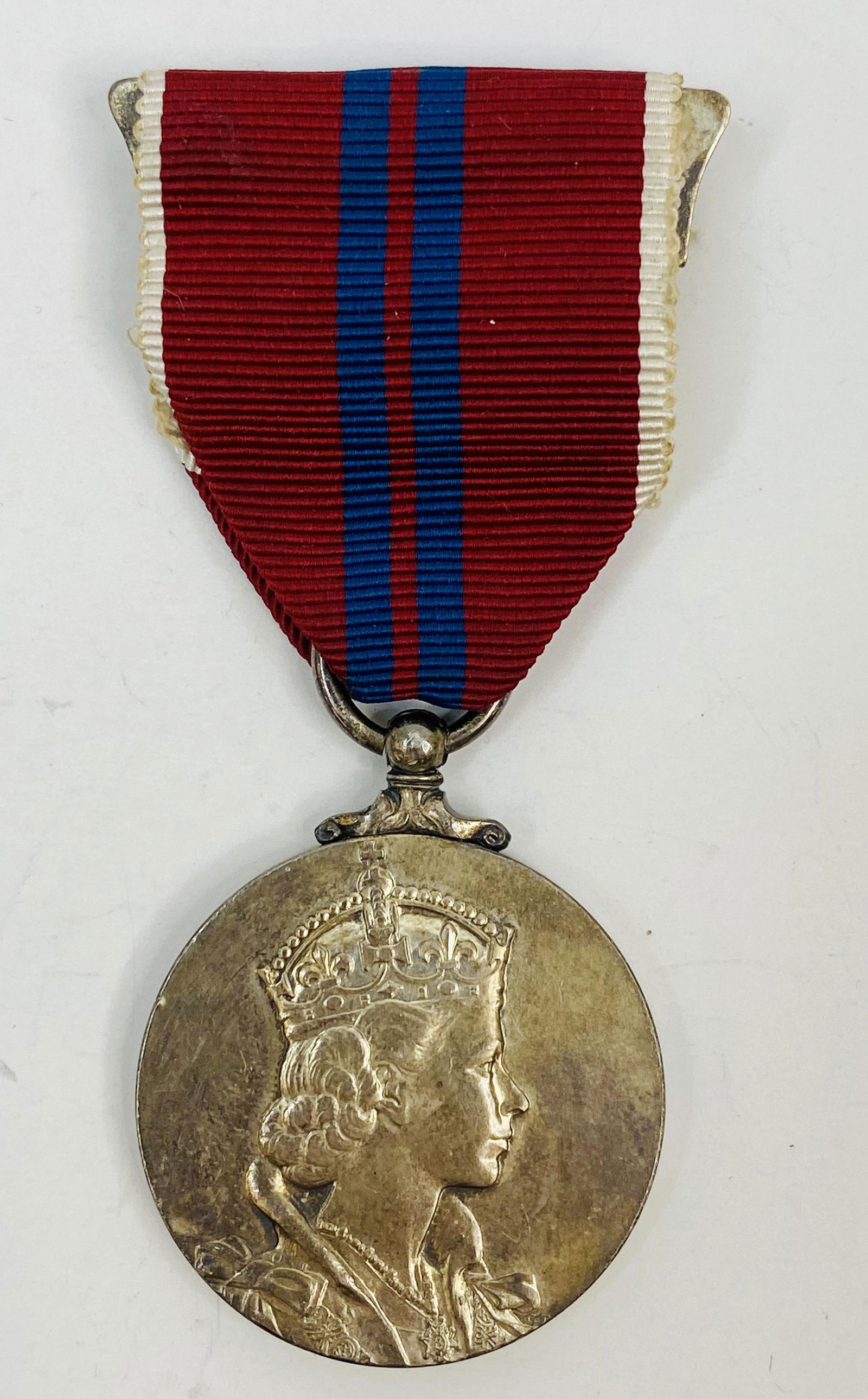 1953 CANADA QUEEN ELIZABETH II STERLING SILVER CORONATION MEDAL (1 of 4)