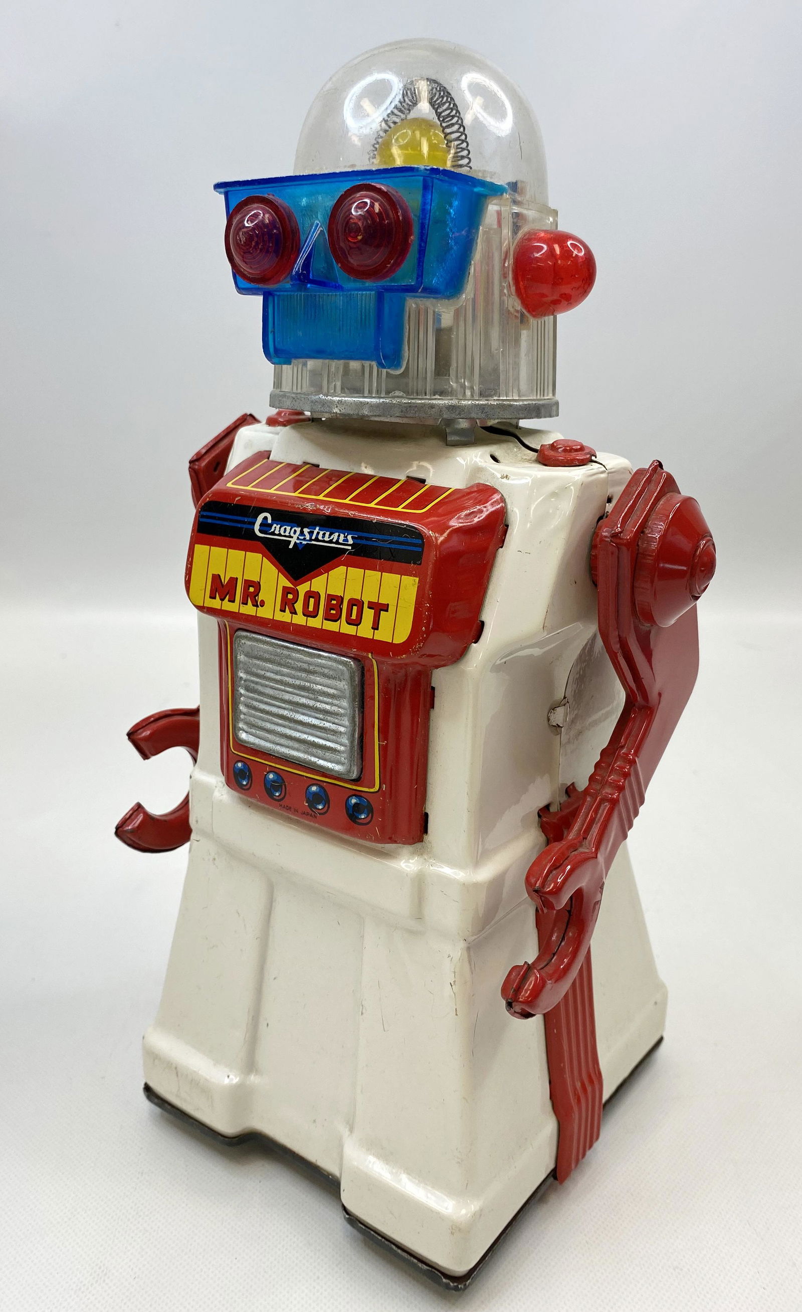 1950'S JAPAN CRAGSTAN'S BATTERY OPERATED TIN ROBOT (1 of 7)