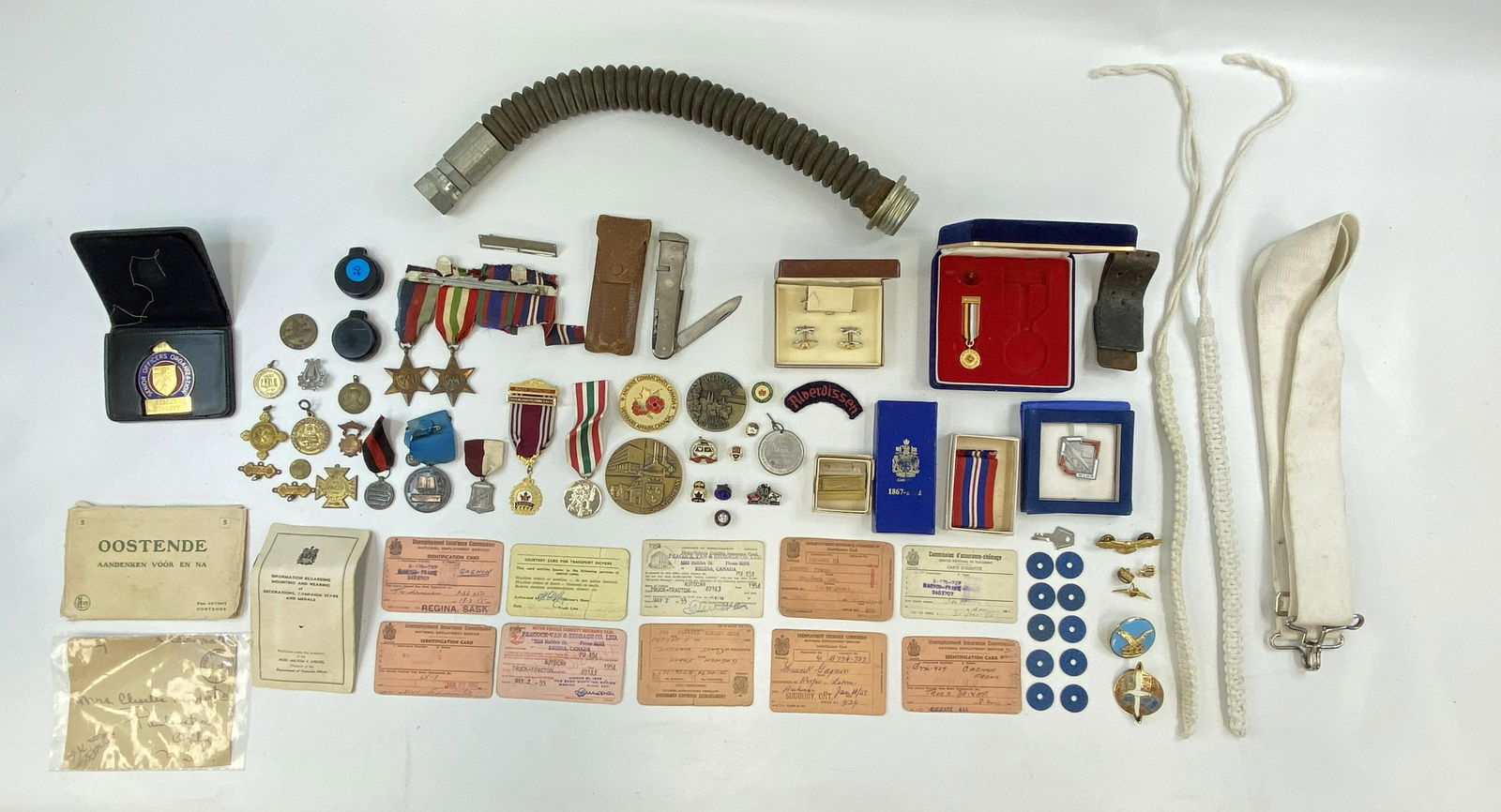 WW2 CANADA & VINTAGE ARMY MEDALS & OTHERS LOT OF 55 (1 of 19)