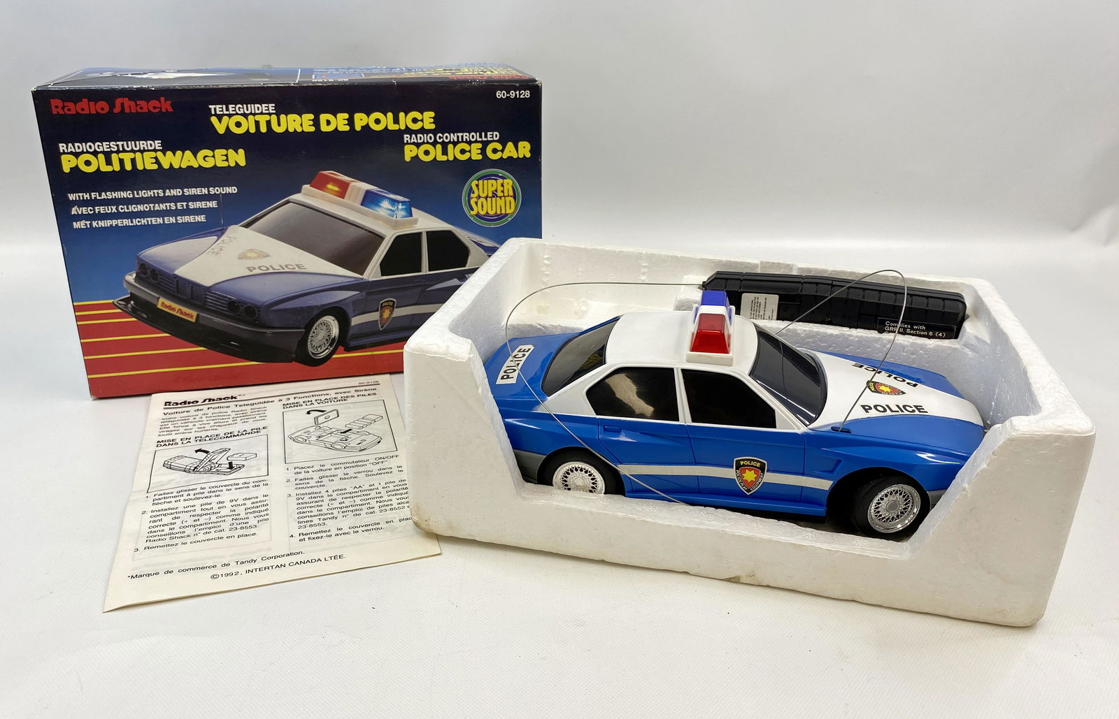 Battery operated 2024 police car
