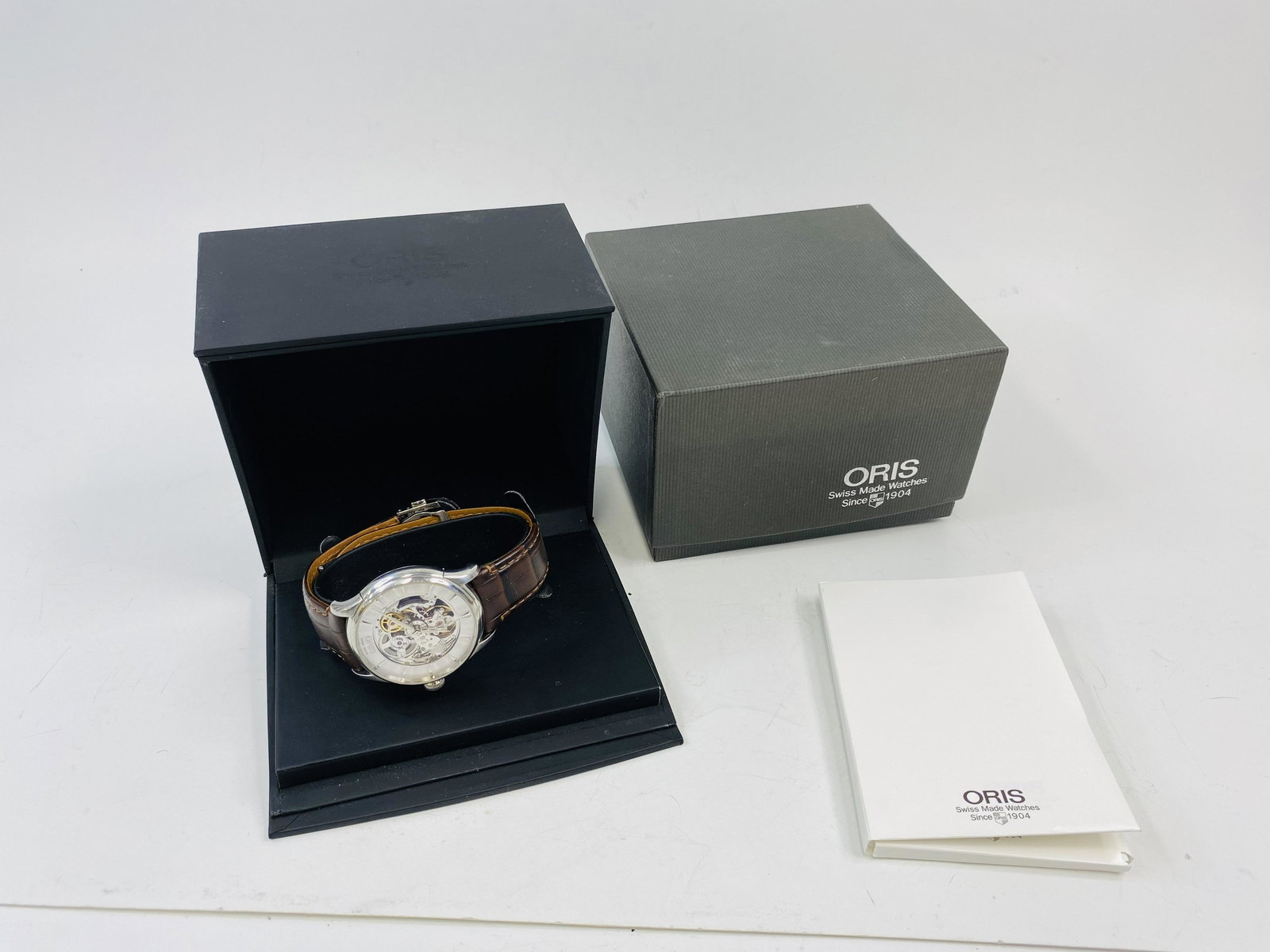 ORIS 7591 AUTOMATIC MEN`S WATCH WITH BOX & PAPER (1 of 13)