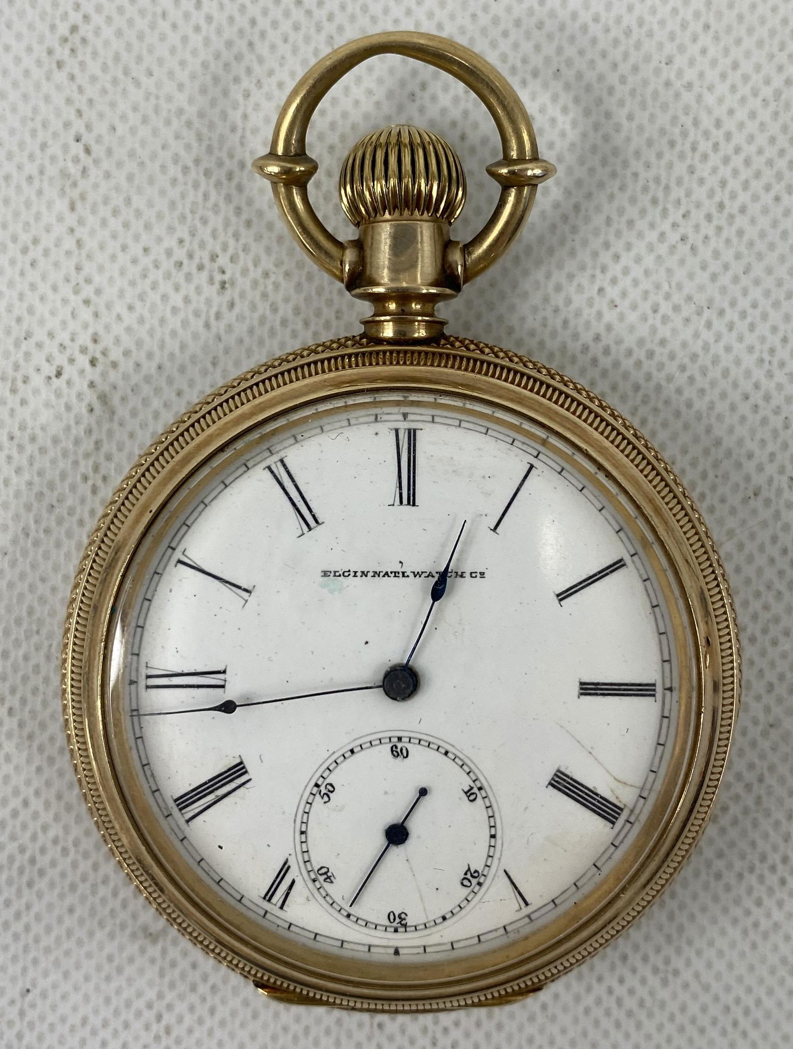 ANTIQUE ELGIN GOLD-FILLED POCKET WATCH (1 of 5)