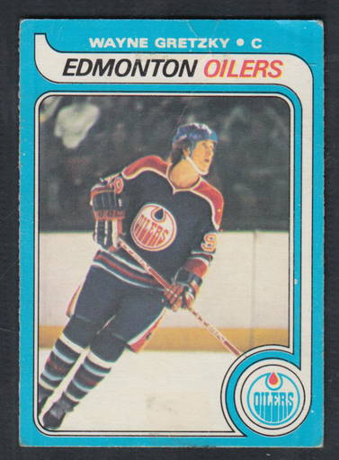 1979 80 O Pee Chee #18 W. Gretzky Rookie Card