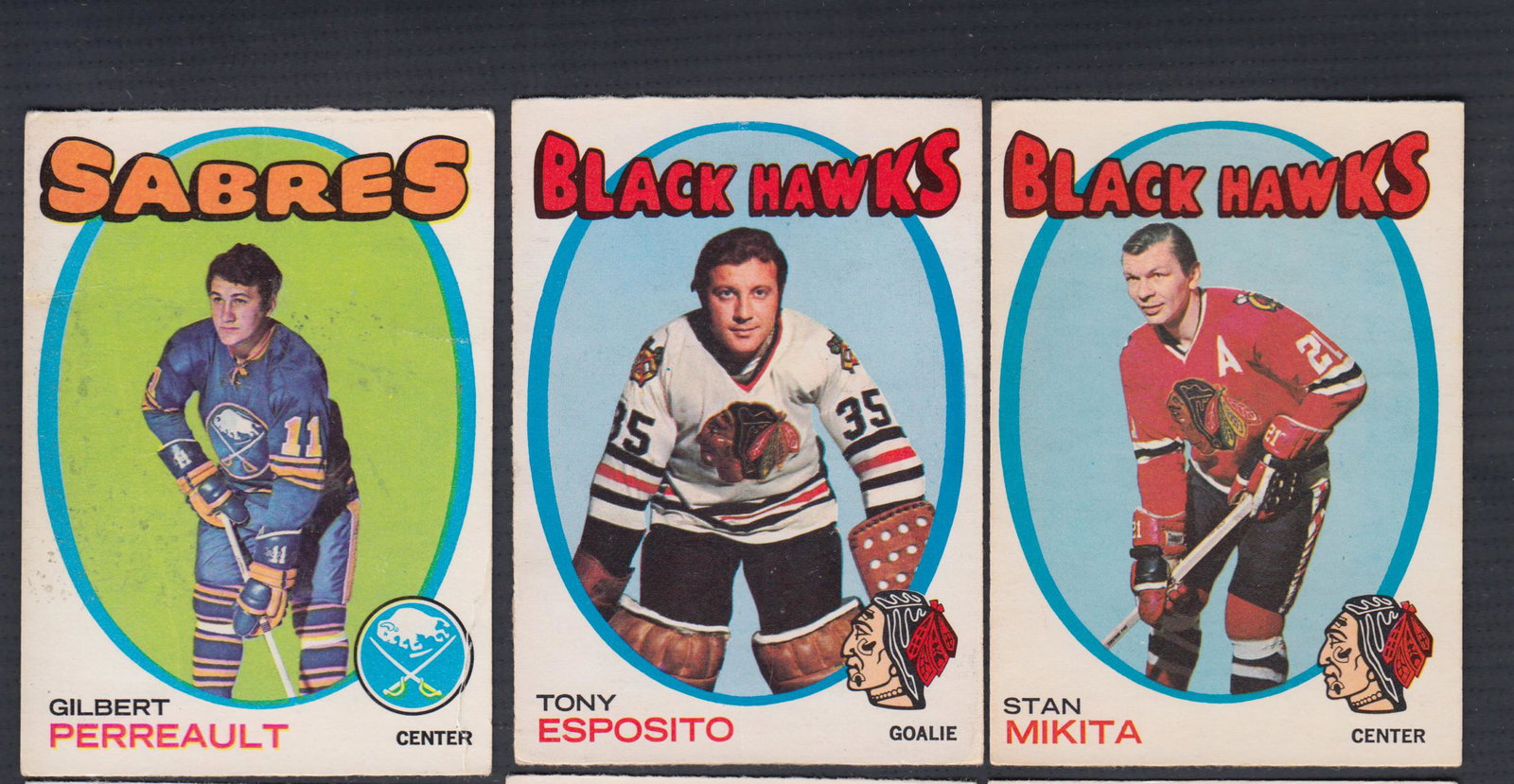 1971-72 O-PEE-CHEE HOCKEY CARD NEAR SET 263/264 (1 of 5)