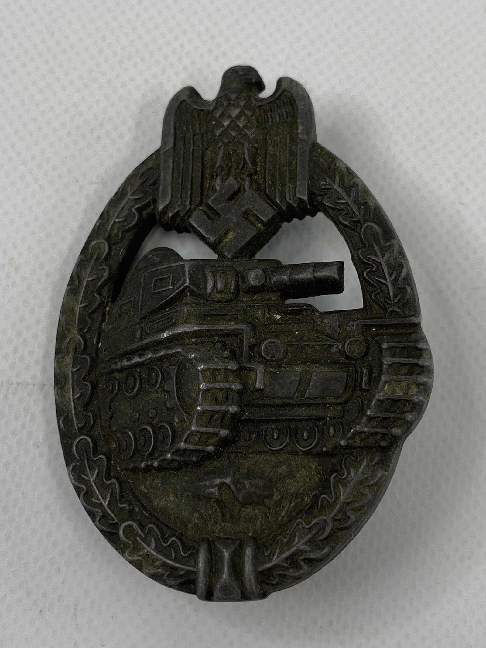 1939-45 WW2 GERMAN ARMY PANZER BADGE (1 of 2)