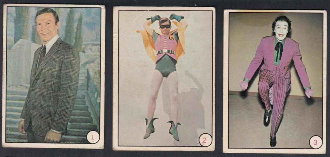 1966 TOPPS BATMAN LAFFS CARDS FULL SET 55/55 (1 of 4)