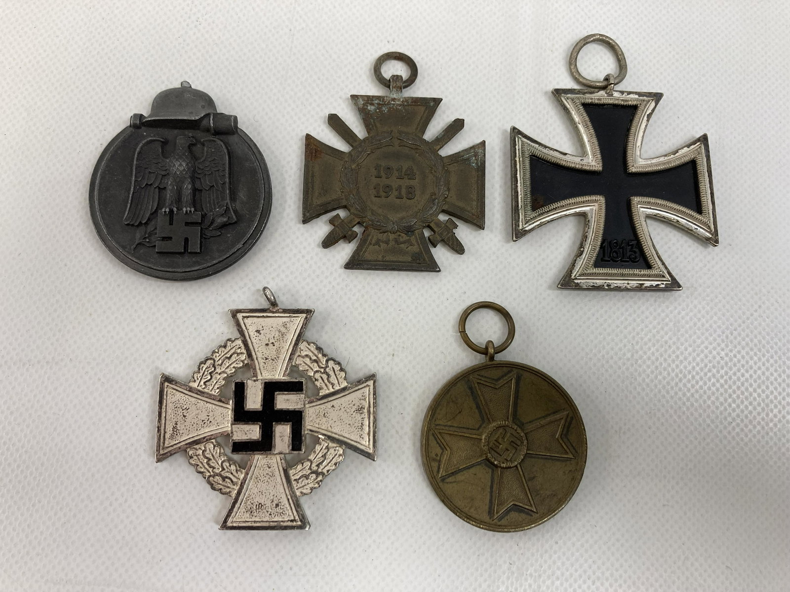 1939-45 WW2 GERMAN MEDALS LOT OF 5 (1 of 12)