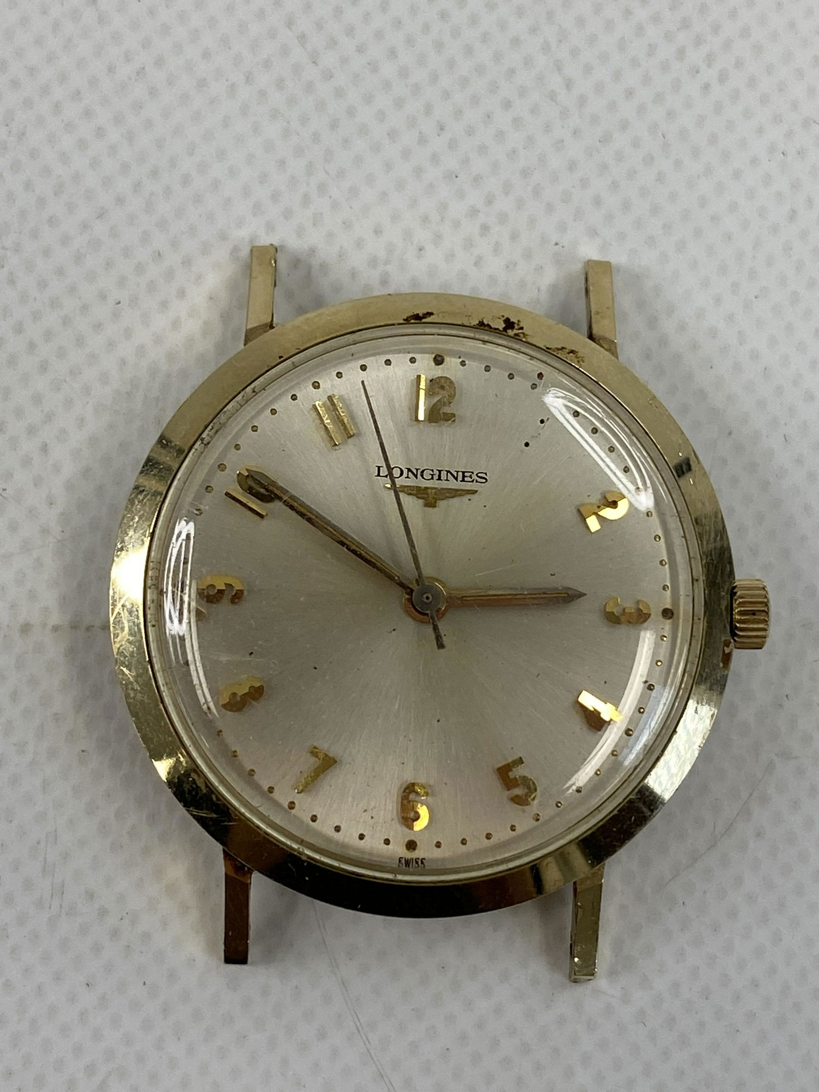 VINTAGE LONGINES GOLD FILLED WIND-UP MEN'S WATCH (1 of 3)