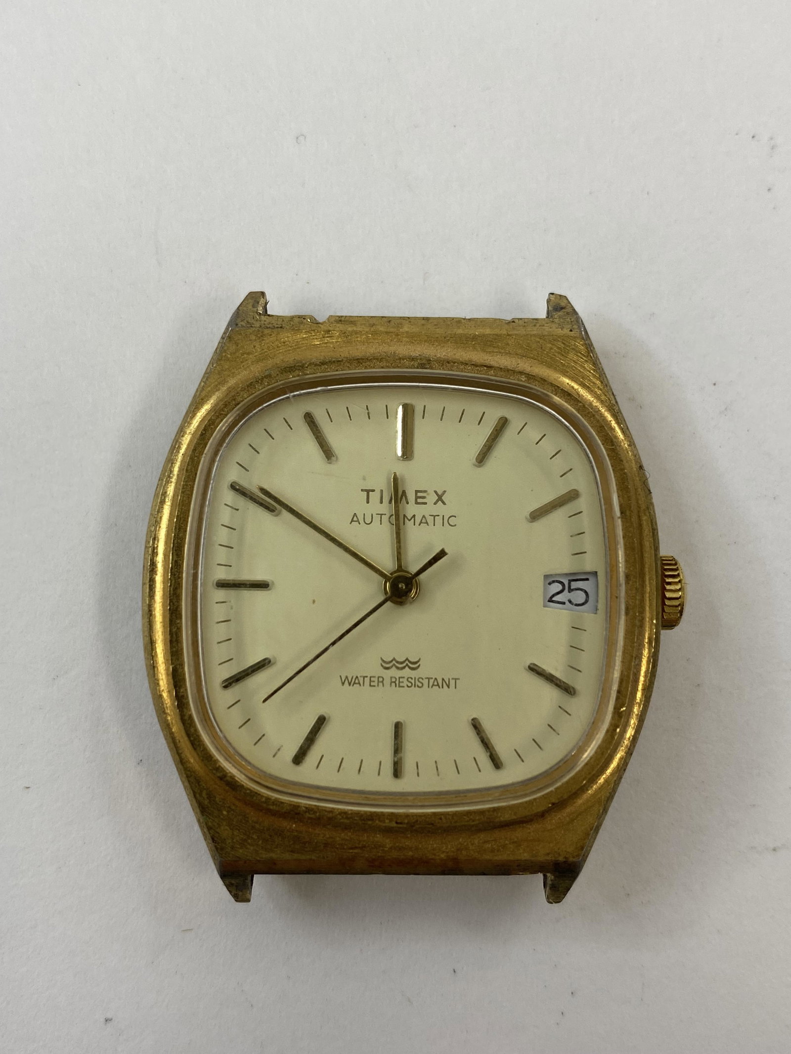 VINTAGE TIMEX GOLD FILLED AUTOMATIC MEN'S WATCH (1 of 5)