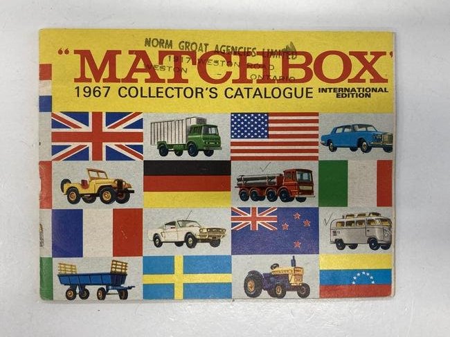 1967 MATCHBOX TOYS COLLECTOR'S CATALOGUE (1 of 3)