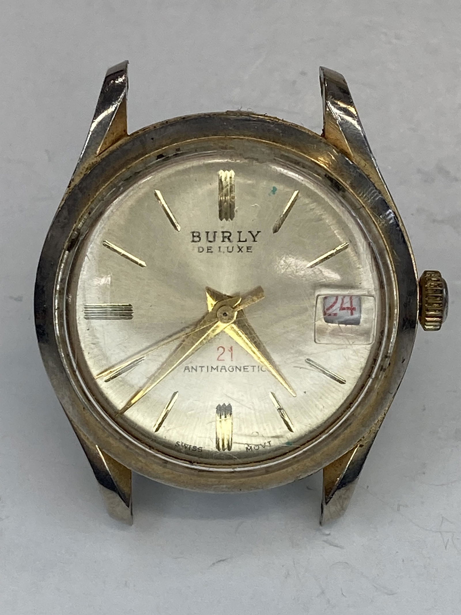 Vintage Burly Windup Men's Watch Auction