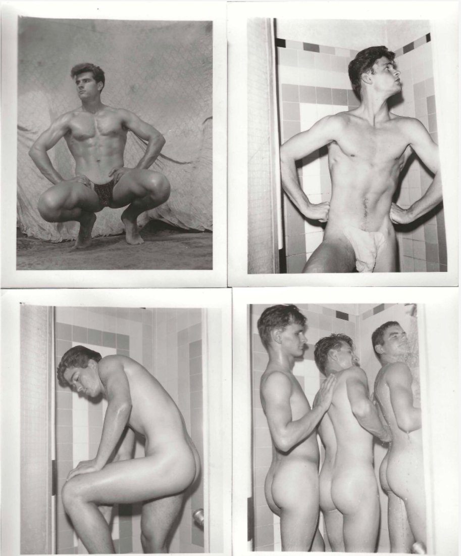 Bob MIZER for AMG (1922-1992): Bob MIZER for AMG (1922-1992)Models for "Physique Pictorial", c.1960Six silver prints, annotated on the back10 x 12 cm (6)