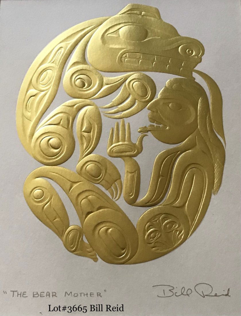 Bill Reid Canada Mother Bear Order of Canada Recipient (1 of 2)