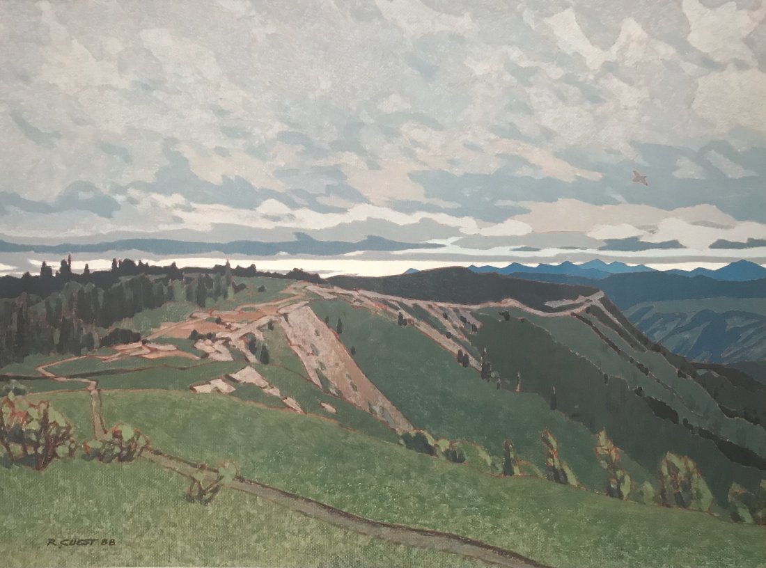 Robert Guest Watercolour Peace Watercolour Society Grande Prairie (1 of 5)