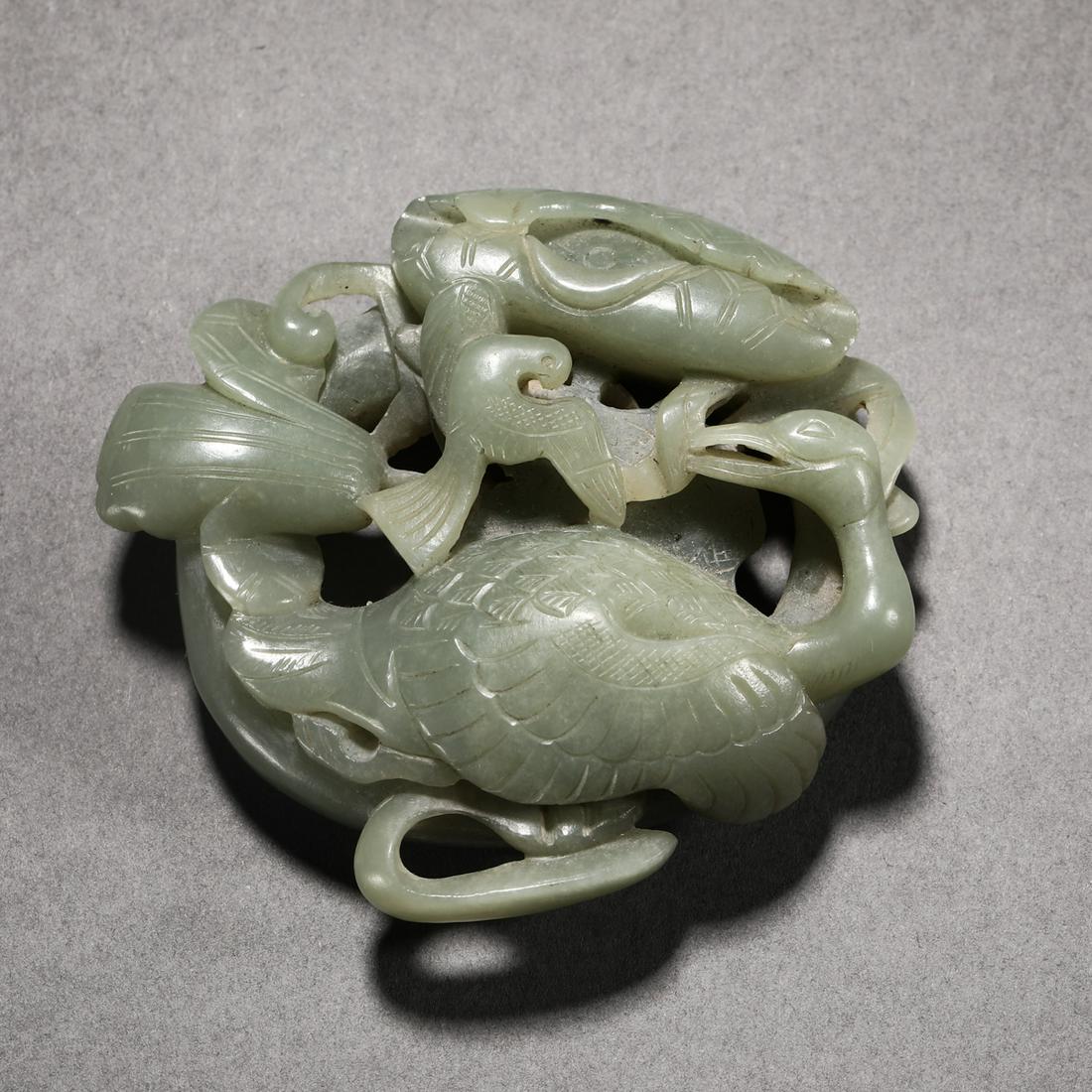 Liao Dynasty Hetian Jade Bird (1 of 7)